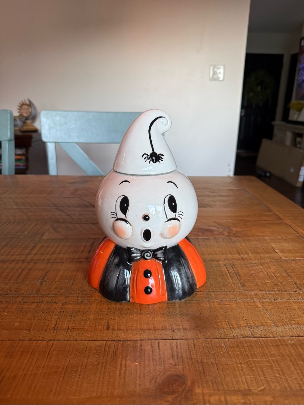New 2026 Johanna Parker Kooky Spook Gus Ghost Cookie Jar Canister